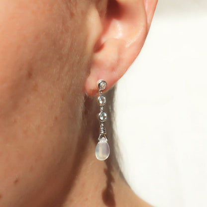 Linear Drop Earrings