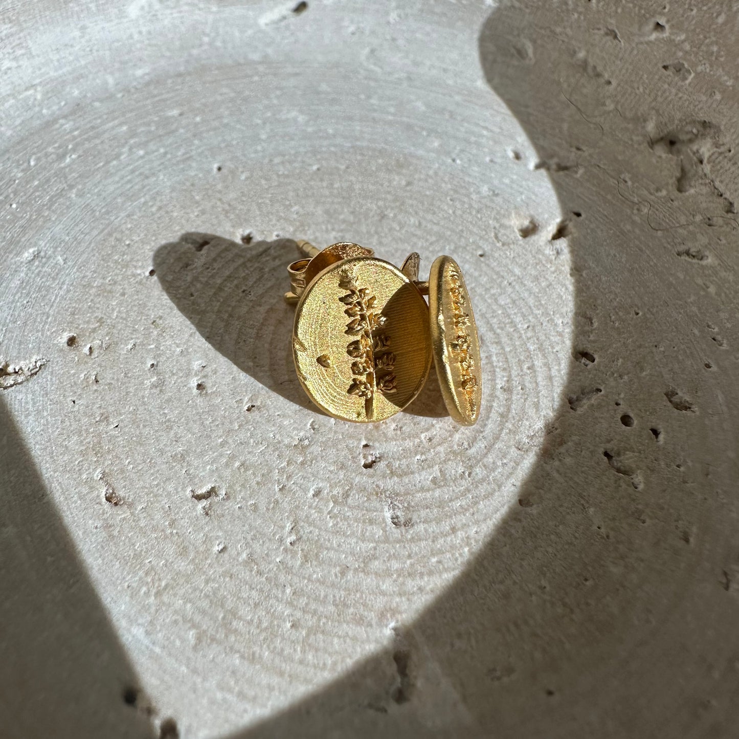 Coin Earring and Pendant Bundle, Gold