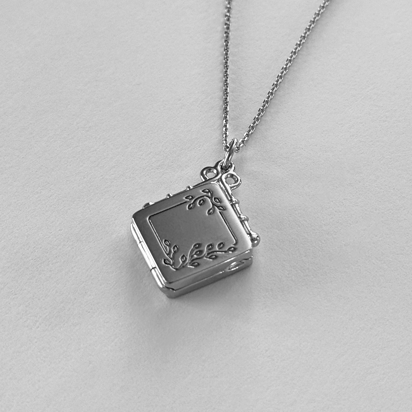 Locket Necklace - Silver