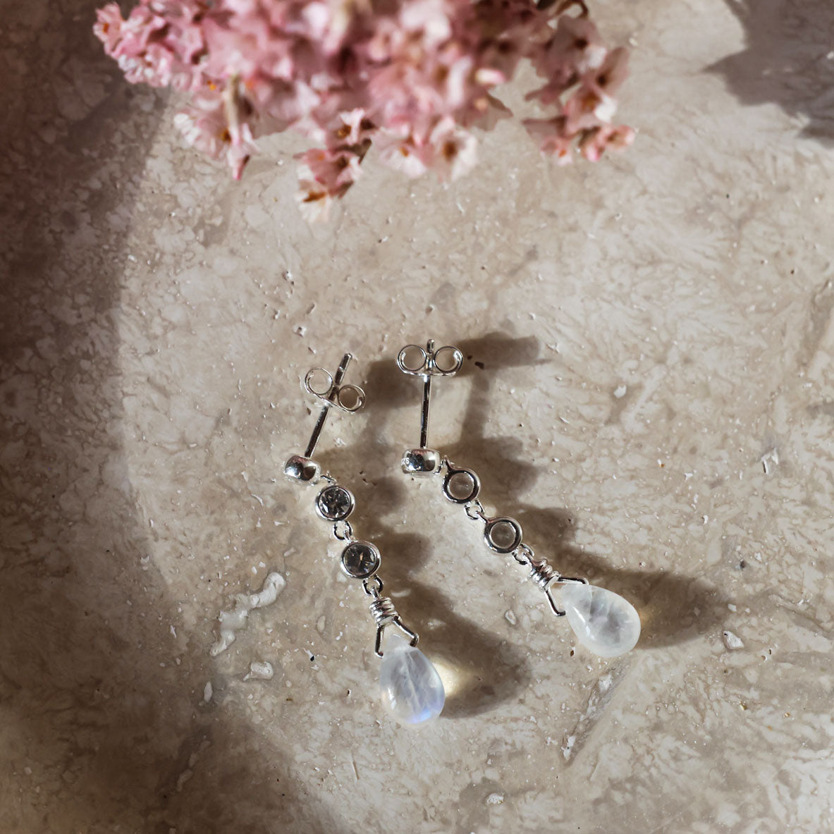 Linear Drop Earrings