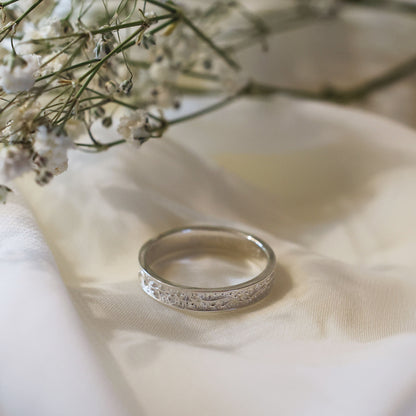 Embossed Vine Ring